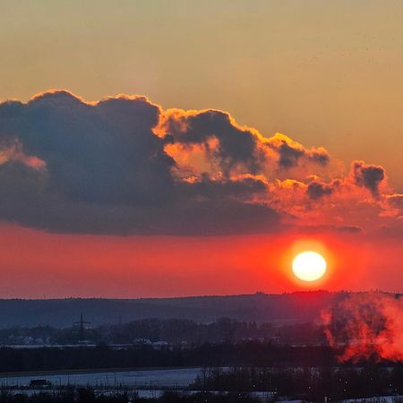 Stylische Sunset-Wohnung Augsburgo Exterior foto