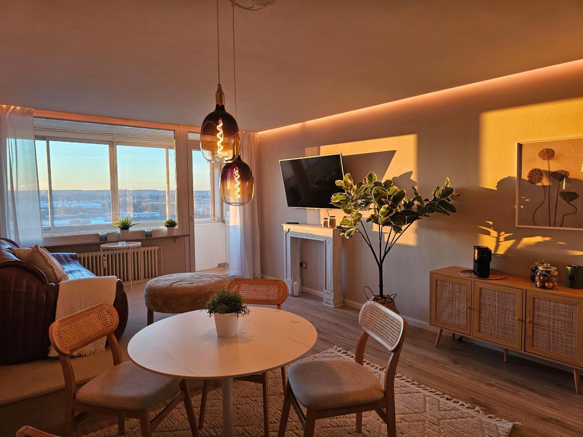 Stylische Sunset-Wohnung Augsburgo Exterior foto